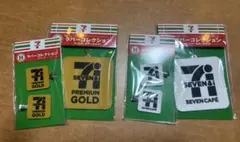 セブンイレブン　ハッピーくじ　H賞　ラバーコレクション　4種類セット