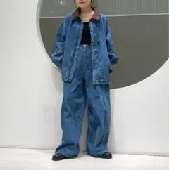 KBF タックWIDEデニム