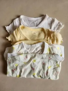 ベビー肌着　前開き　半袖