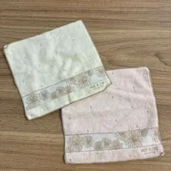 【新品】PAUL&JOE ピンク×クリーム色 花柄 2枚セット