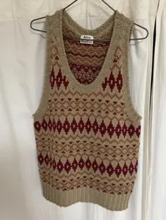 Acne Studios ノルディック柄ニットベスト M