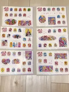 ジャンボシールダスプリキュア オールスターズ 6枚セット