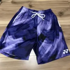 バドミントン幾何学模様ハーフパンツ