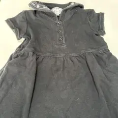 ブラック 半袖ワンピース サイズ100