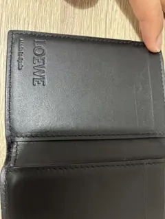 LOEWE 三つ折り財布 ブラックのサムネイル