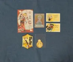 鬼滅の刃　午年ポストカード　クリアカード　SHOP CARD　など　　我妻善逸