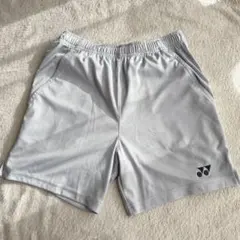 YONEX ハーフパンツ グレー ポリエステル100%