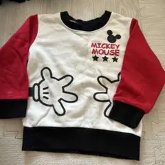 ミッキーマウス キッズ トレーナー 90cm