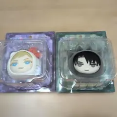 新品 エルヴィン リヴァイ おまんじゅうにぎにぎマスコット サンリオ