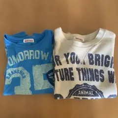 ブランシェス長袖Tシャツキッズ120㎝　2枚セット