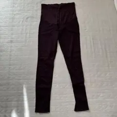 ハイウエスト パープルパンツ M