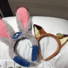 上海ディズニー　ズートピアカチューシャ