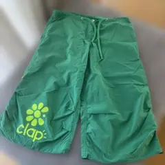 clap フィットネスパンツ グリーン Mのサムネイル