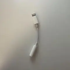 Apple純正品　Lightning to 3.5mm 変換アダプター