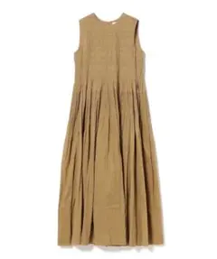 【タグ付き】ne Quittez pas シャーリングワンピース　Mサイズ