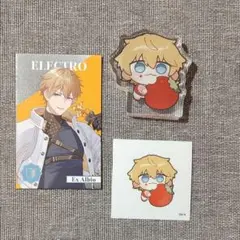 エクス・アルビオ 8周年 アクリルブロック メタルカード ステッカー