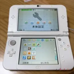 New 3DS LL パール 本体　美品