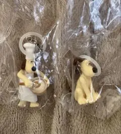 ウォレスとグルミット 目印チャーム ガチャガチャ めじるしアクセサリー