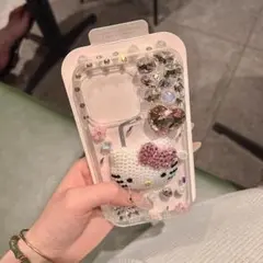ハローキティデコ iPhone15ケース