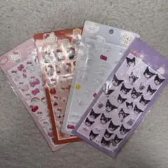 サンリオシール　ボンボンドロップシール　ぷくぷくシール