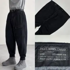 00s RalphLauren W40 ワイド バルーン カーゴパンツ Techのサムネイル