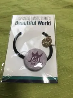 嵐コンサートグッズ✳︎ヘアゴム(紫) 新品