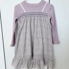 SLAP SLIP 花柄 リバティ柄ワンピース 110㎝