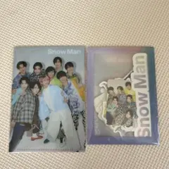 SnowManフレークシール、ミニクリアファイルセット