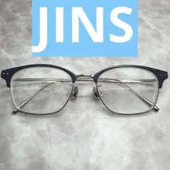 JINS ジンズ 度付き眼鏡 ウェリントンメガネ メタル UMF-22A-076のサムネイル
