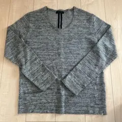 【美品】ナノユニバース　ニットライクカットソー