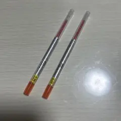 ゲルインクボールペン替え芯ユニボールシグノ0.38mmマンダリンオレンジ 2個