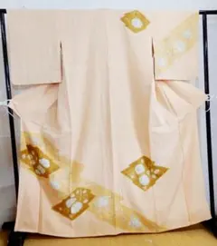 e*o様 正絹・縮緬地辻ヶ花訪問着着物・リメイク用・胴裏黄変