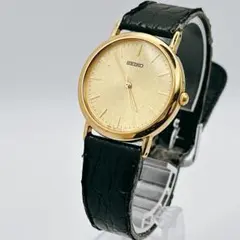 SEIKO セイコー メンズ腕時計 クォーツ ゴールド 7n01-6900