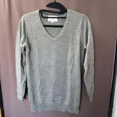 Arnold Palmer グレー Vネック レディースセーター サイズ3