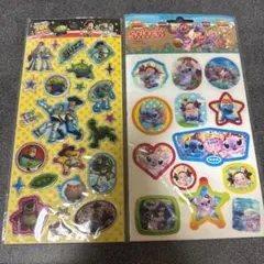 トイ・ストーリー スティッチ 2枚セットシール