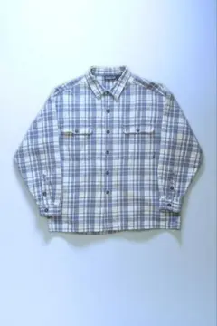 90s patagonia ヘビーフランネル ネルシャツ オンブレ チェック
