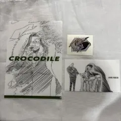 ワンピース　クロコダイル　クリアファイル　マスクケース　シールセット