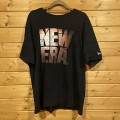 NEW ERA ブラック Tシャツ X LARGE