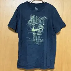 Nike Just Do It Tシャツ 【XLサイズ】ブラック×ネオンイエロー