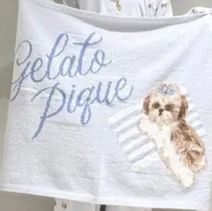 【新品タグ付き】ジェラートピケ シーズージャガードブランケット