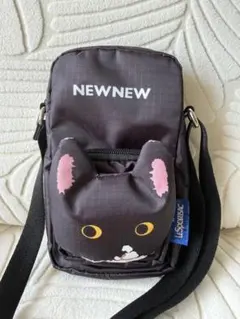 【新品未使用】完売品　レスポートサック　ショルダーバッグ　黒猫　キャット LeSportsac（レスポートサック） 並行輸入品 ショルダー 猫 7520 HD45