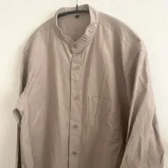 美品 無印良品 メンズ シャツ MUJI 無印 サイズL