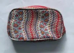 JILL STUART 花柄ポーチ 赤