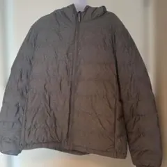 UNIQLO フード付き　コート 150 グレー
