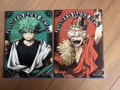 僕のヒーローアカデミア　緑谷　デク　爆豪　ヒロアカ　最強ジャンプ　クリアファイル