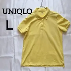 UNIQLO ポロシャツ【Ｌ】 イエロー