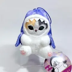 mofusand 海の生き物にゃん～和～ マスコット サメ パープル