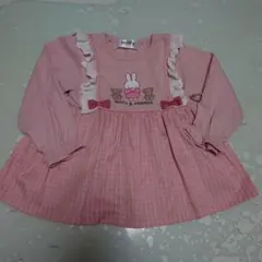 miffy ミッフィー ワンピース ピンク 100