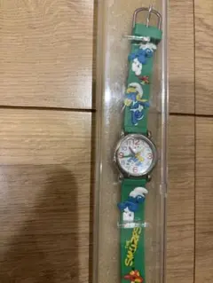 80’ 90’ スマーフ　腕時計　キッズ時計　キッズウォッチ