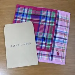 新品☆RALPH LAUREN ハンカチ 2枚セットのサムネイル